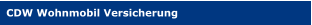 CDW Wohnmobil Versicherung